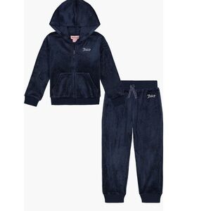 Juicy Couture Velour Hoodie and Pants Set
